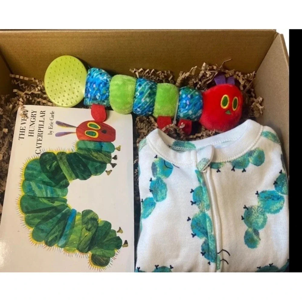 Eric Carle The Very Hungry Caterpillar, Baby Shower Gift, Mom & Newborn Gift Box